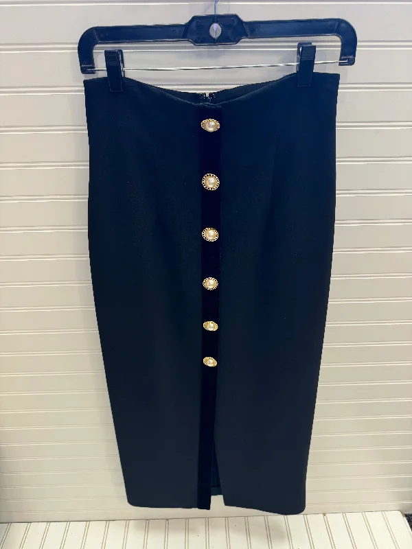 New Autumn And Winter Styles Skirt Maxi By Ronny Kobo In Black, Size: Xs