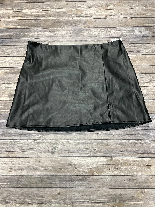 Street Cool Skirt Midi By Old Navy In Black, Size: 2x
