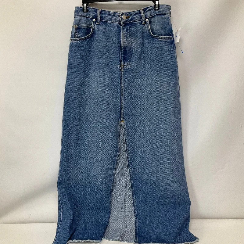 Casual Street Skirt Maxi By Pilcro In Blue, Size: 4