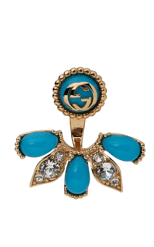 Elegant Temperament Resin Crystal Single Earring