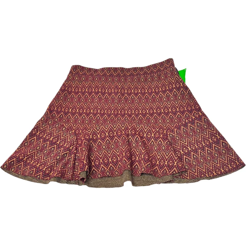 Simple And Comfortable Skirt Mini & Short By Free People In Red, Size: S