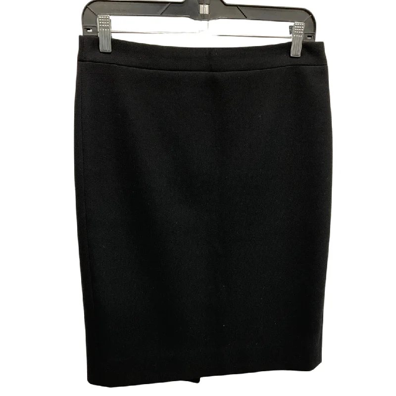 Fresh And Natural Skirt Midi By J. Crew In Black, Size: 4