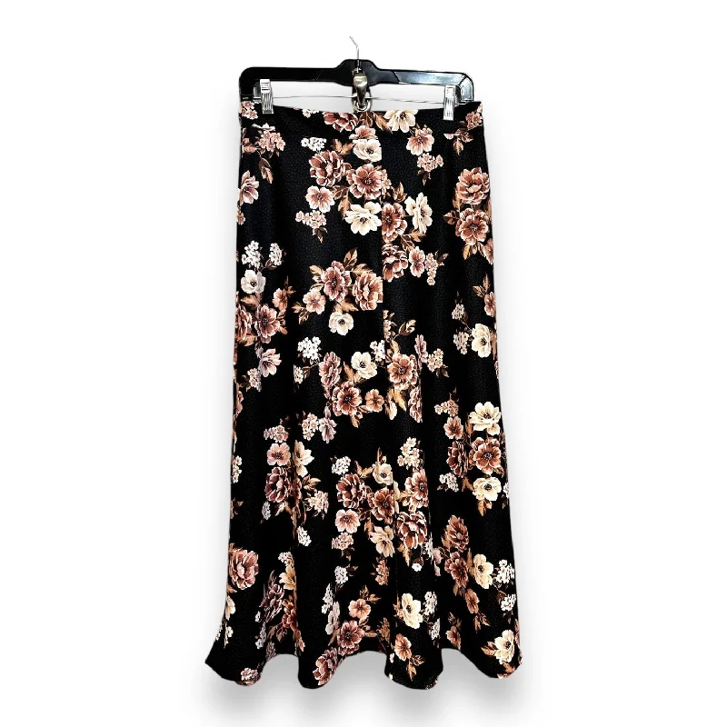 Romantic And Fresh Skirt Midi By Altard State In Floral Print, Size: L