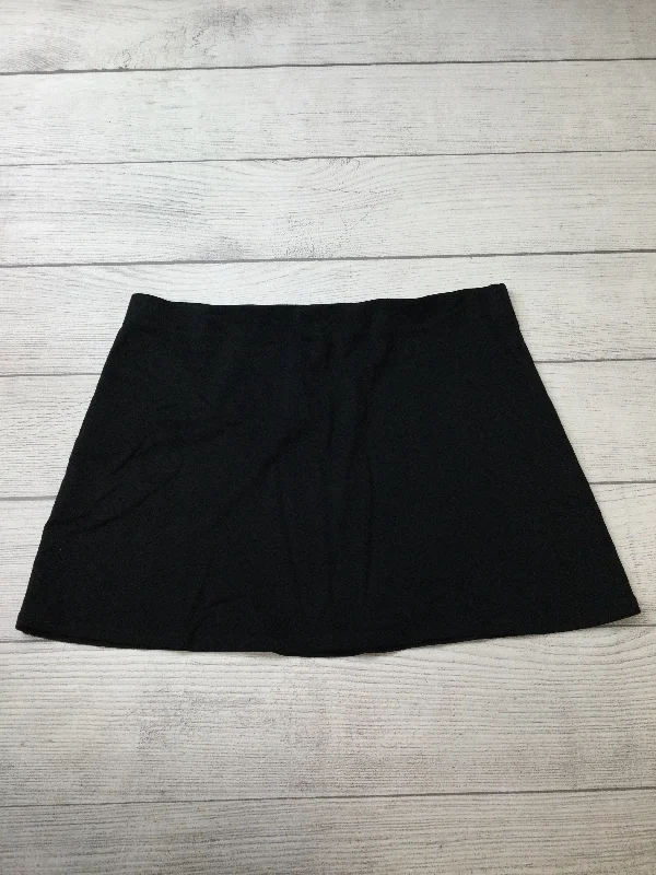 Feminine Charm Skirt Mini & Short By H&m In Black, Size: Xxl