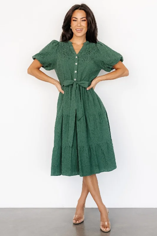 High Street Style Philippa Midi Dress | Green