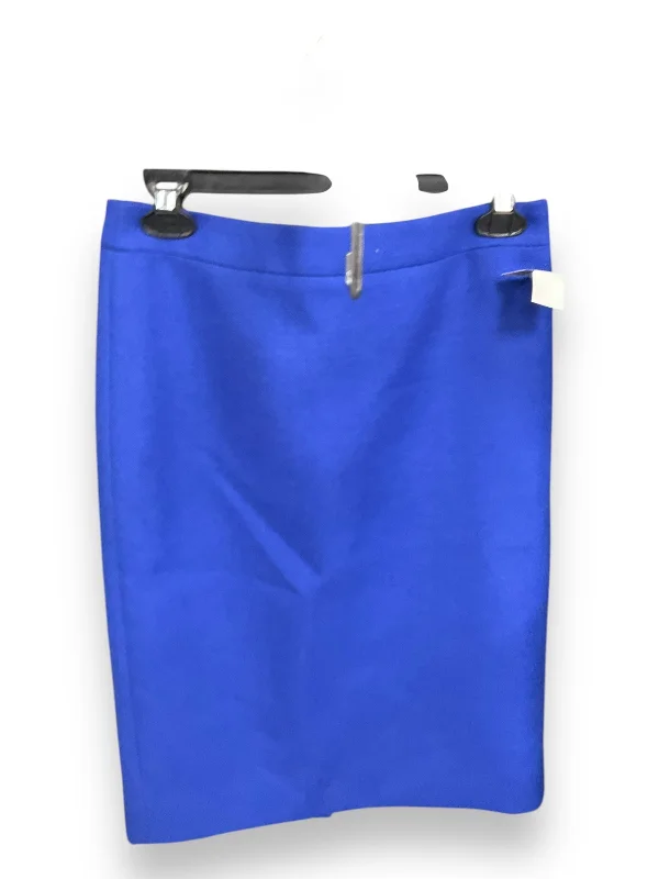 Fresh And Simple Skirt Midi By J. Crew In Blue, Size: 2
