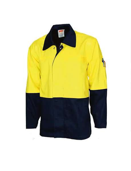 Girl Style DNC Patron Saint Flame Retardant Two Tone Drill Welder's Jacket (3431)
