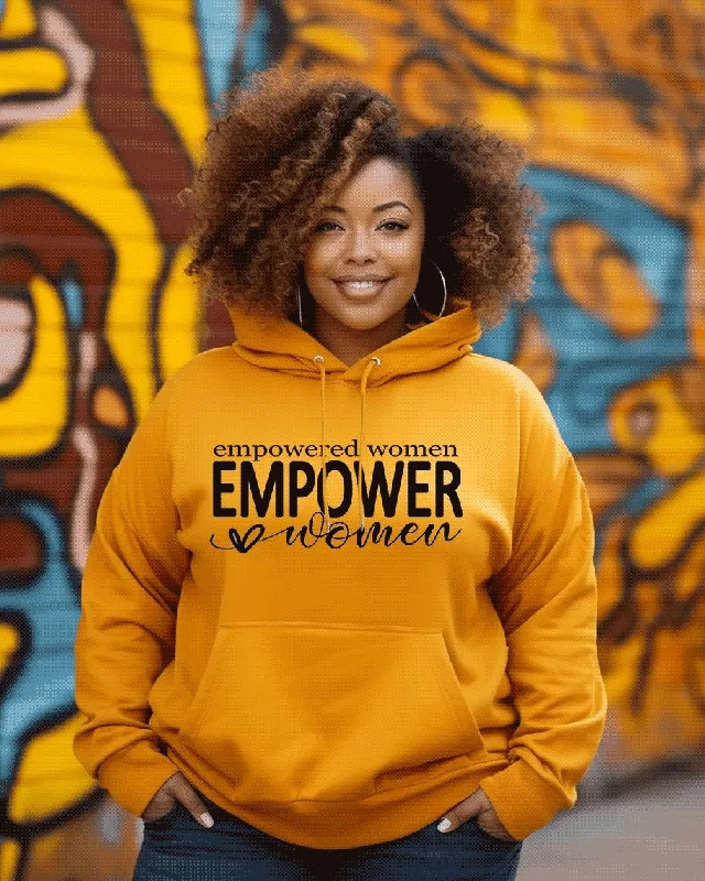 Celebrity Must-have Empowered Women Long-sleeved Hoodie