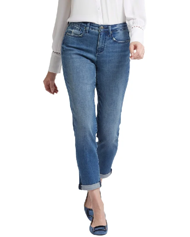 Light And Breathable NYDJ Petite Margot Cascade Wave Girlfriend Jean