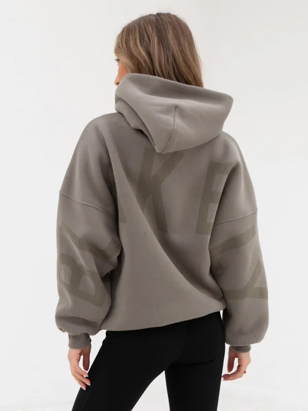 Boutique Recommendation Tonal Isabel Oversized Hoodie - Safari Green