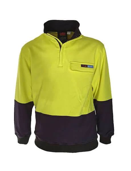 Sports Design DNC Hi Vis 1/2 Zip Fr & Hrc 2 Jumper (3423)