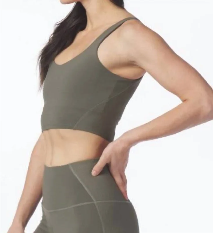 Classic And Versatile Tone Up Bra In Fern