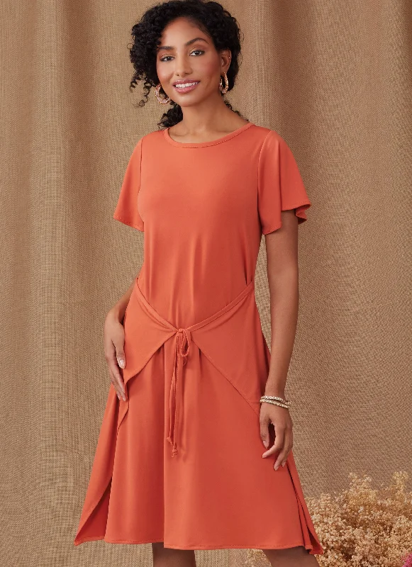 Exquisite Fabrics Simplicity Knit Dress S9947