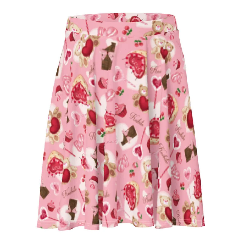 Exquisite Fabrics Sugar Sweetheart Skater Skirt