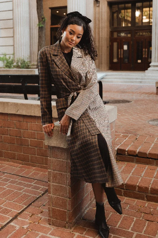 Girl Style Jordan Blazer in Plaid - FINAL SALE