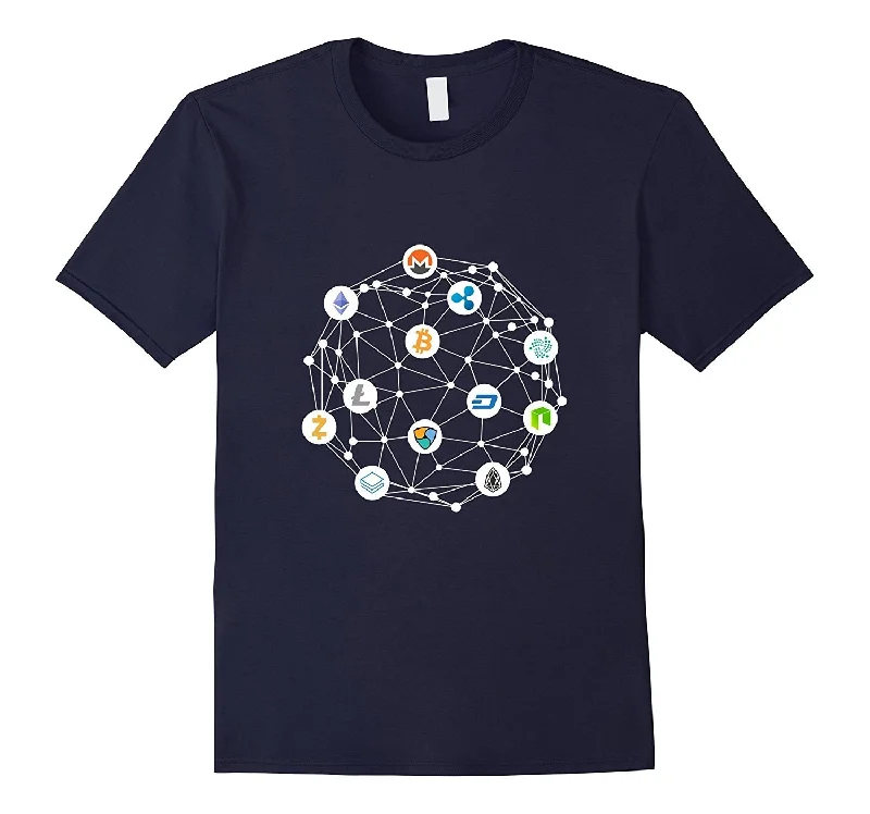Casual Street Cryptocurrency Network T-Shirt
