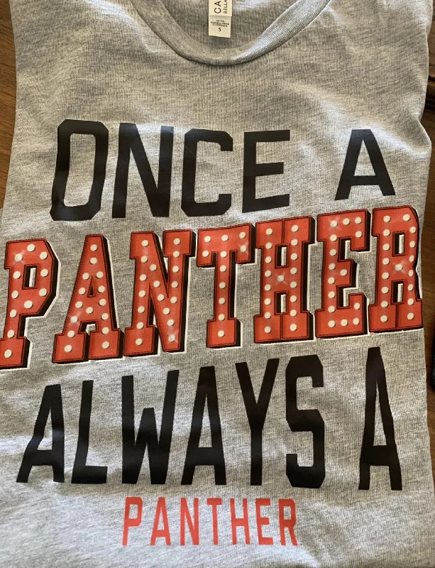 Elegant And Casual Once A Panther Always A Panther