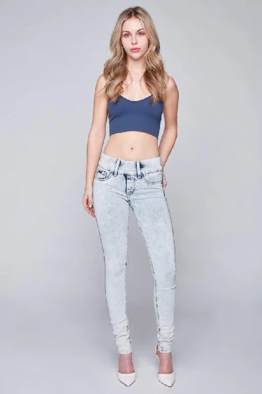 Bright Colors OLIVIA - Pull-On Jeggings - Light Bleach