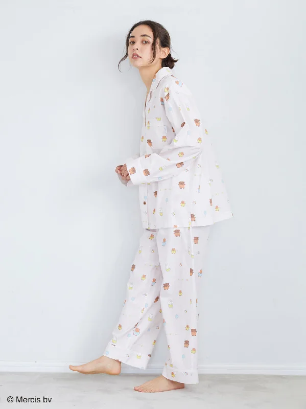 Street Charm [Dick Bruna] Patterned Flannel Shirt