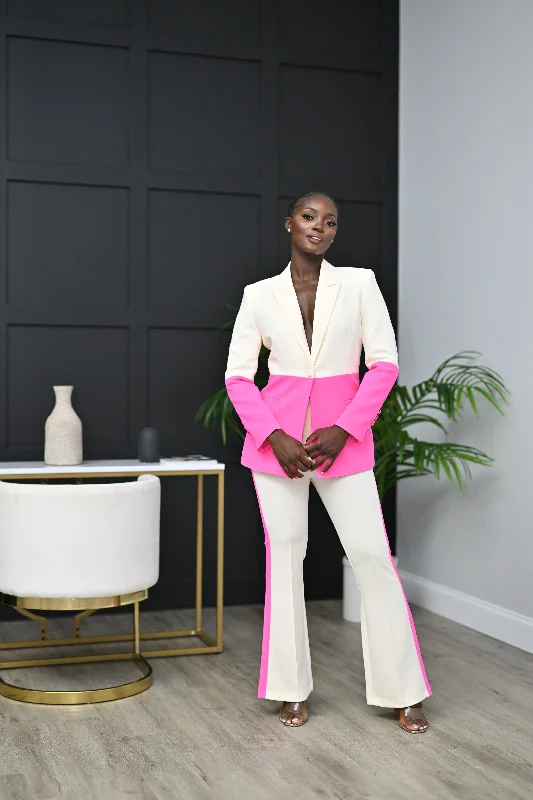 Simple And Comfortable Cut The Check Suit