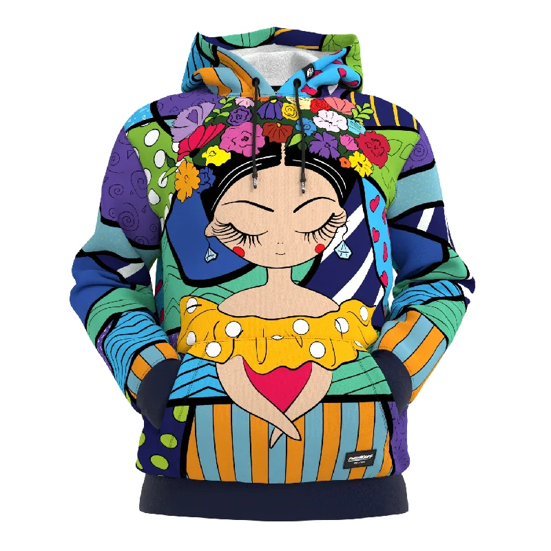Warm And Comfortable FlowerGirl Hoodie