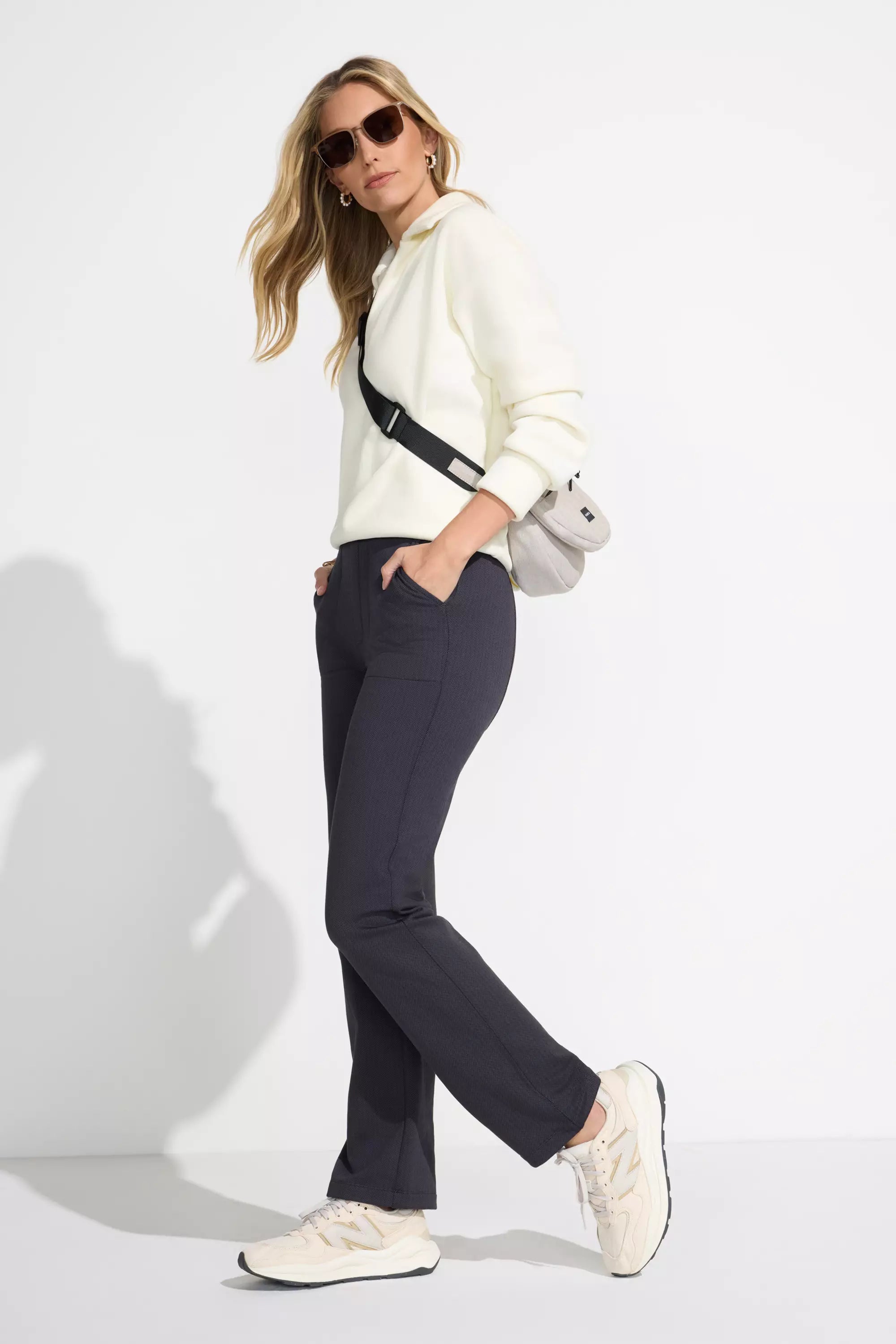 Double-sided Wear Women’s Herringbone Pant 30"