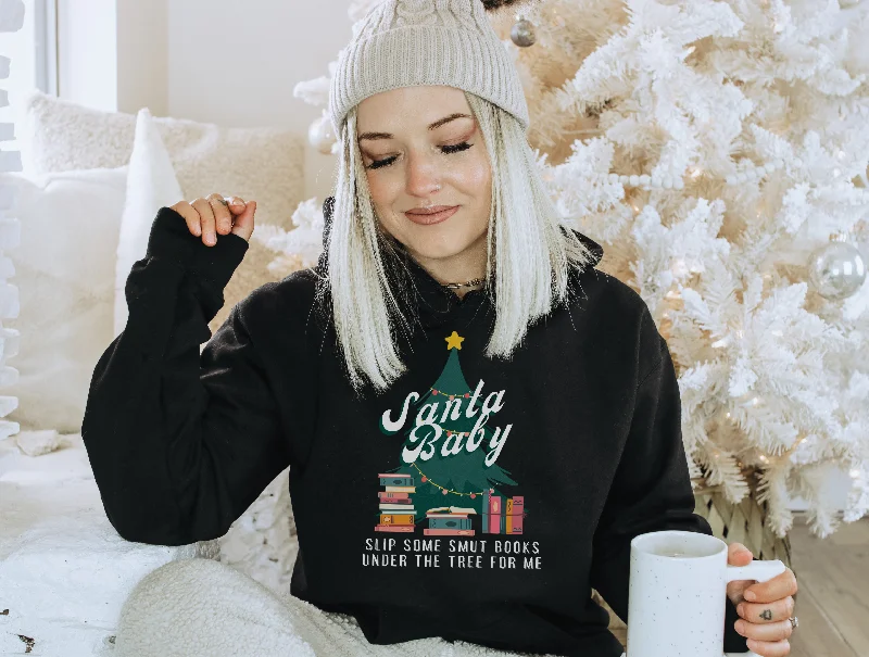 Light And Breathable santa baby hoodie