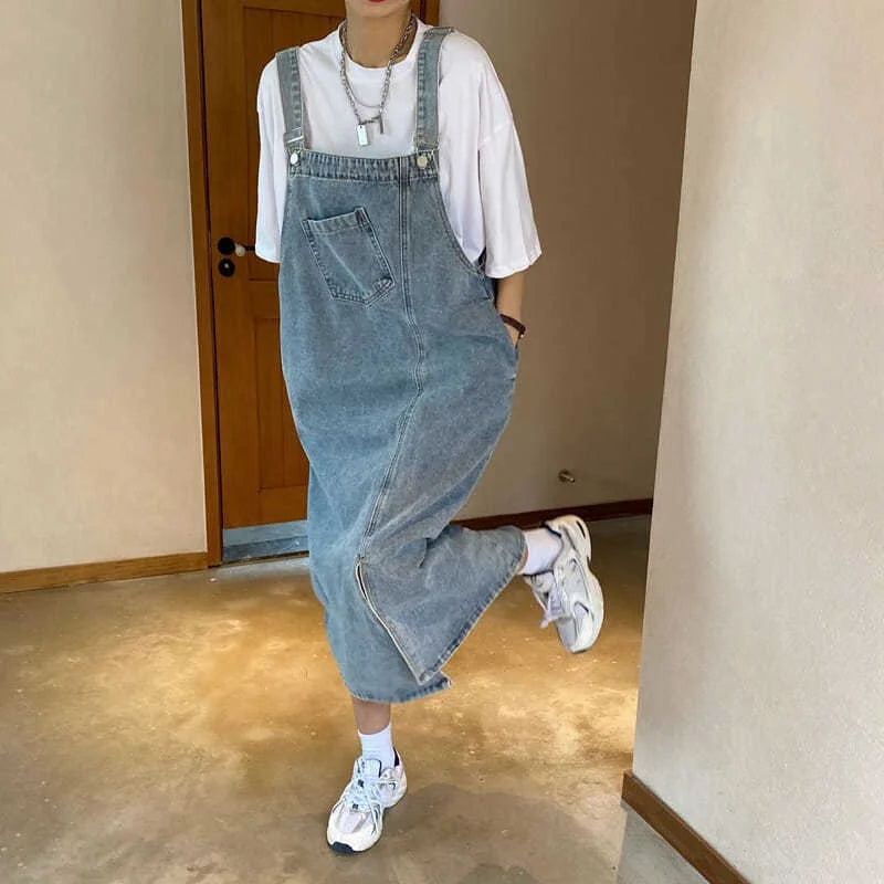 Fashion Must-have Spring Summer Denim Overall Dress Women Sleeveless Jeans Dresses Fashion Female Solid Slip Casual Loose Spaghetti Strap Dresses Fashion Must-have Spring Summer Denim Overall Dress Women Sleeveless Jeans Dresses Fashion Female Solid Slip Casual Loose Spaghetti Strap Dresses