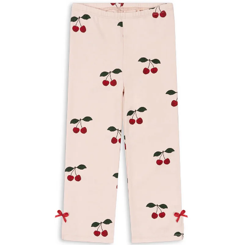 Boutique Recommendation Drey Slit Pants in Ma Grande Cerise Peony by Konges Slojd