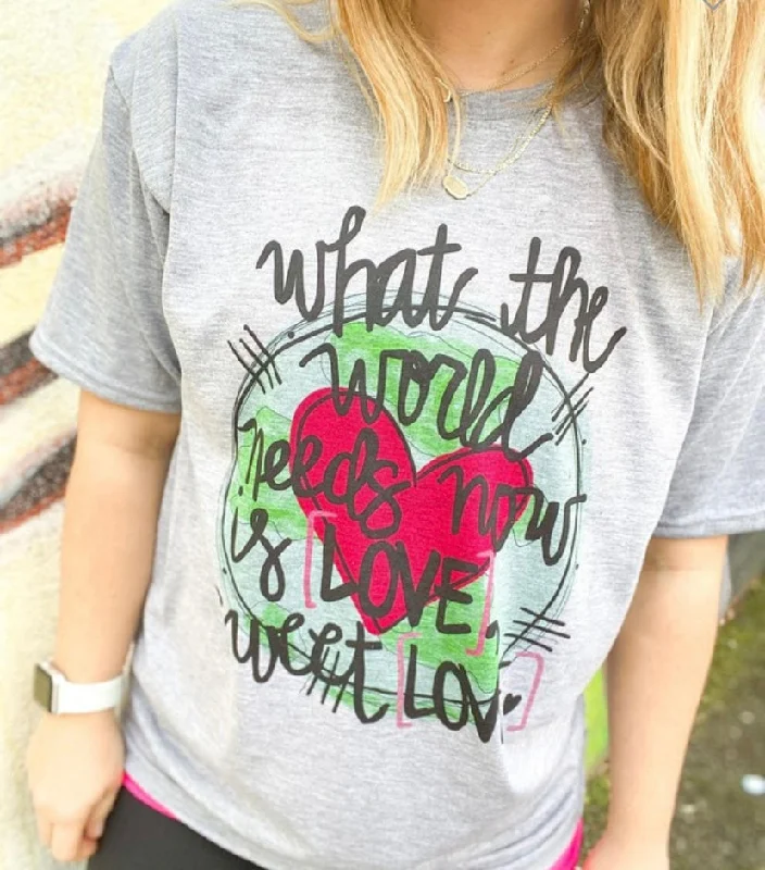 Celebrity Style “What the World Needs…” Tee