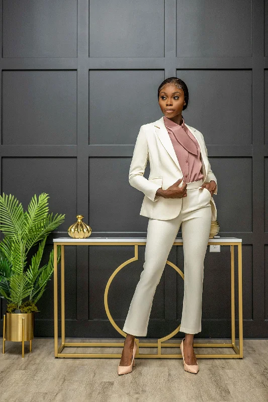 Celebrity Must-have Ivory Elegance Suit - Final Sale
