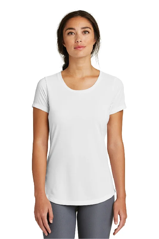 Avant-garde Design New Era Womens Series Performance Jersey Moisture Wicking Short Sleeve Crewneck T-Shirt - White - Closeout Avant-garde Design New Era Womens Series Performance Jersey Moisture Wicking Short Sleeve Crewneck T-Shirt - White - Closeout