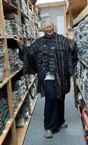 Warm And Comfortable Tienda ho Chaat IKAT Jacket Add2Cart for 25% Black Friday One-of-a-Kind