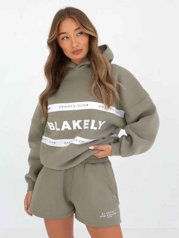 Spring Fashion Serena Oversized Hoodie - Olive