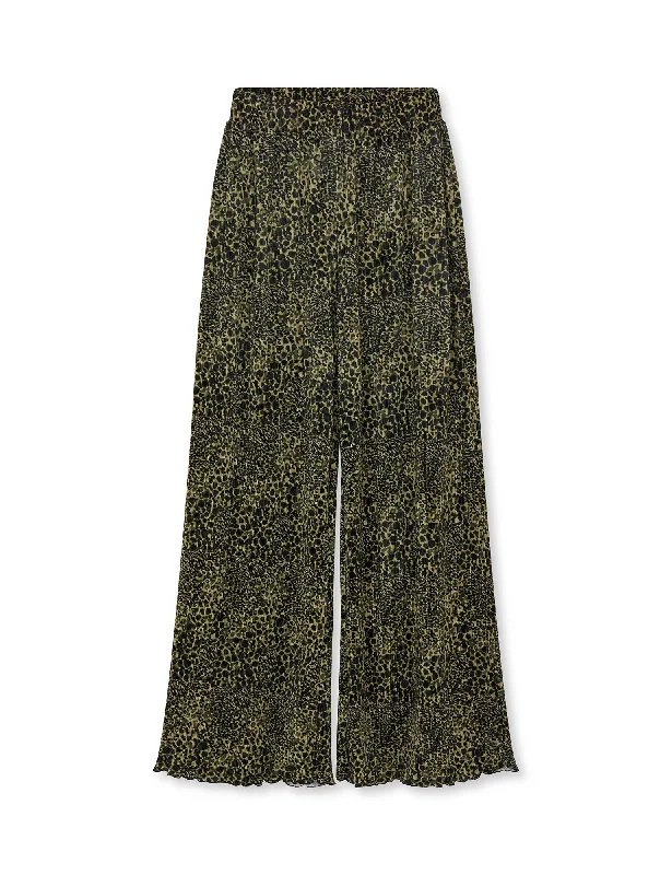 Casual And Comfortable Luno Velo Pants AOP, Leo AOP/Olive Branch