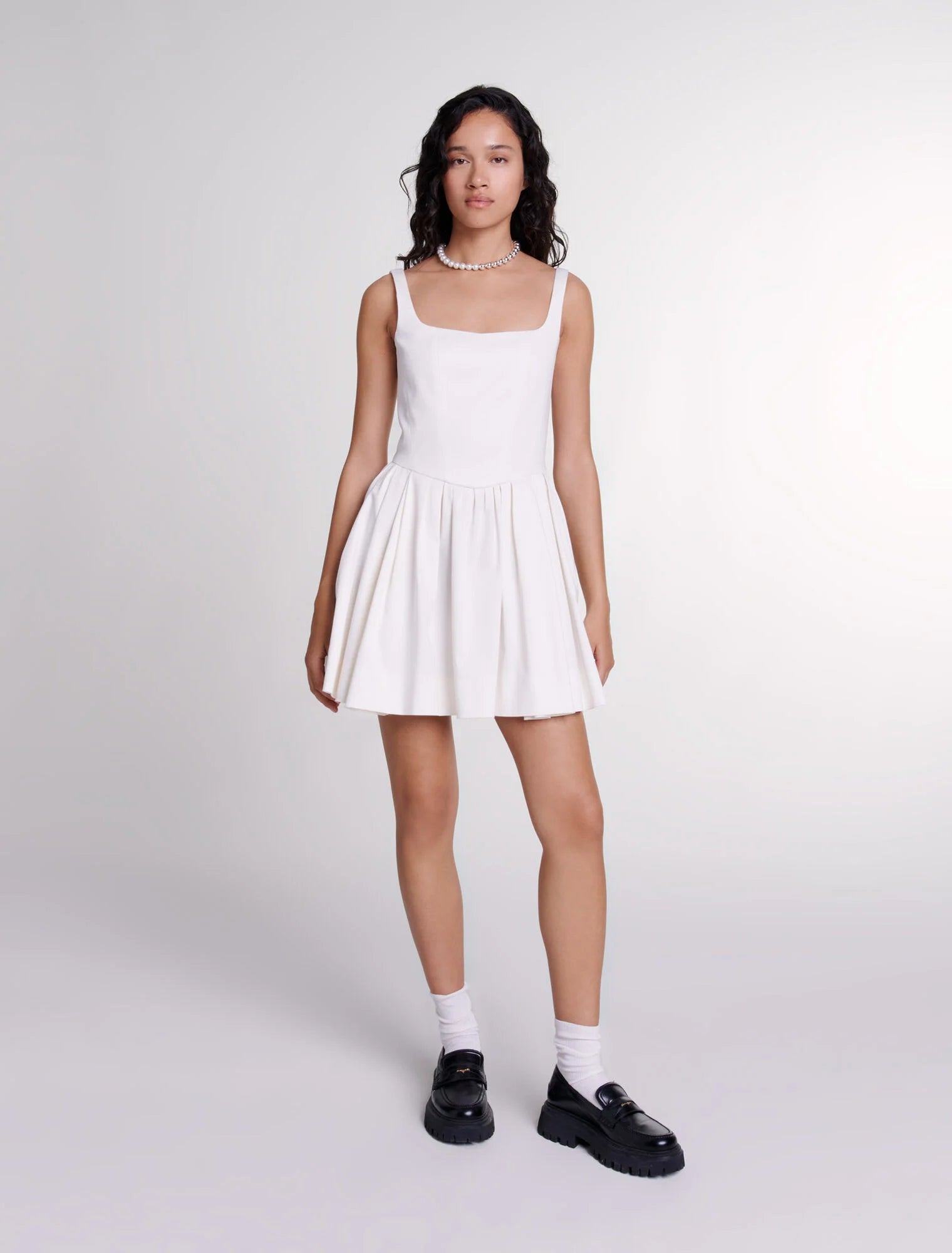 Lively And Youthful Short cotton dress