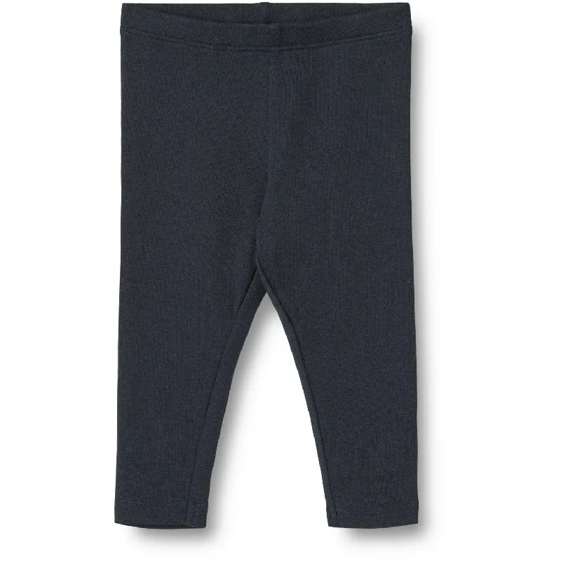 Comfortable Design Wheat Navy Rib Leggings Maddy