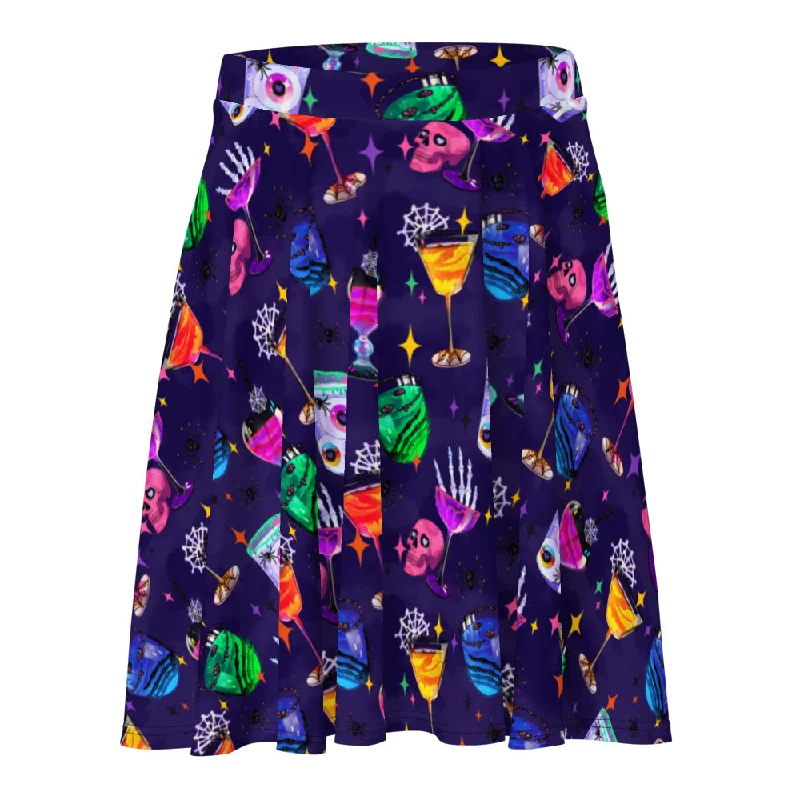 Body Design Monster Party Skater Skirt