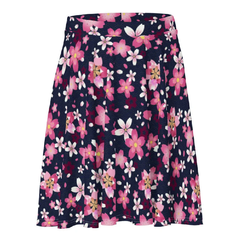 Spiritual Vitality Sakura Skater Skirt
