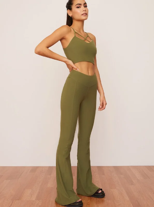 Playful Style Flare - Eucalyptus