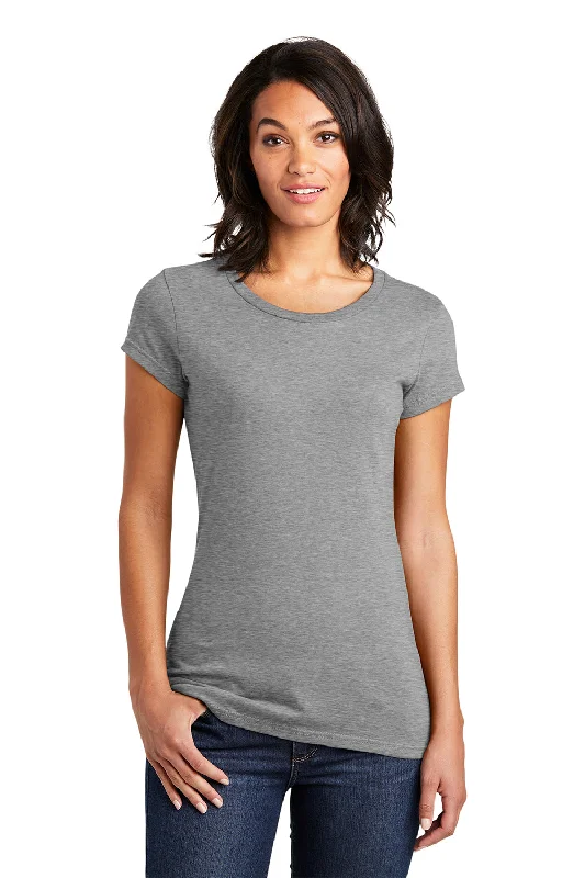 Classic District Womens Very Important Short Sleeve Crewneck T-Shirt - Grey Frost - Closeout Classic District Womens Very Important Short Sleeve Crewneck T-Shirt - Grey Frost - Closeout