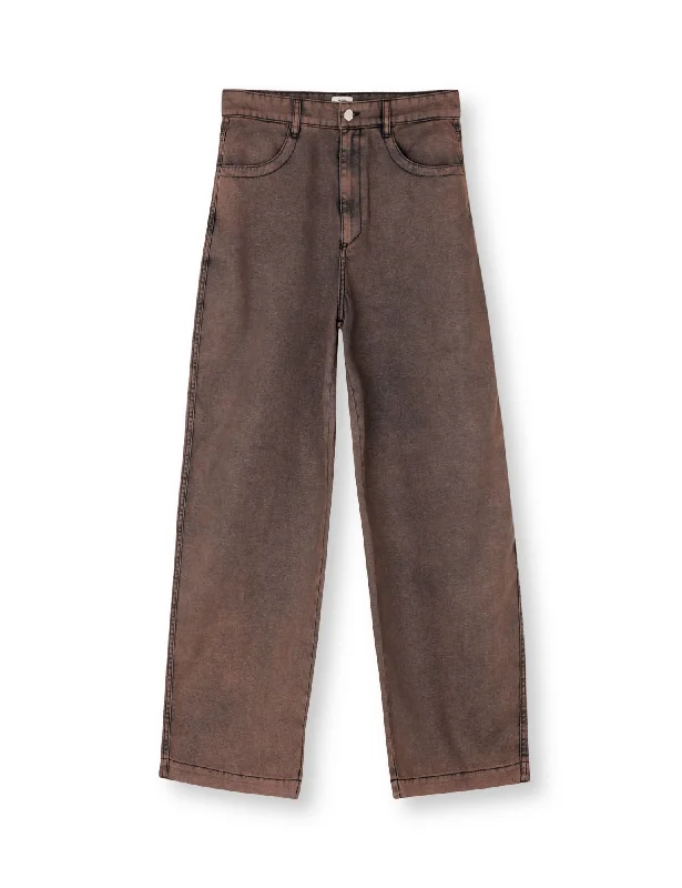 Trendy And Casual Soft Denim Dear Jeans, Brown