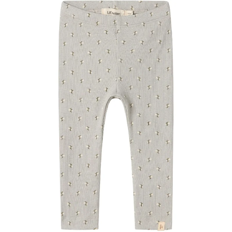 Diamond Series Lil'Atelier Mirage Gray Snow Drop Gago Kye Slim Leggings