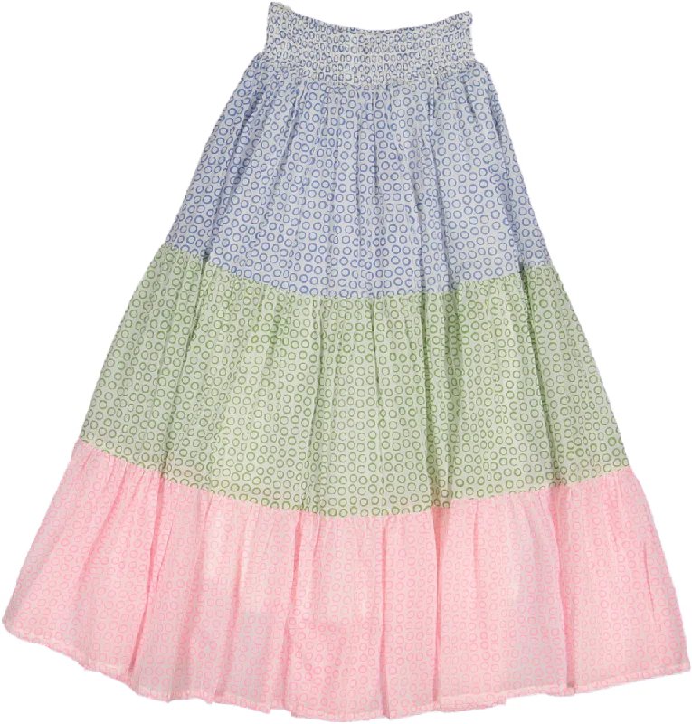 Eye-catching Personality TRICOLOR SKIRT-Tricolor Circle