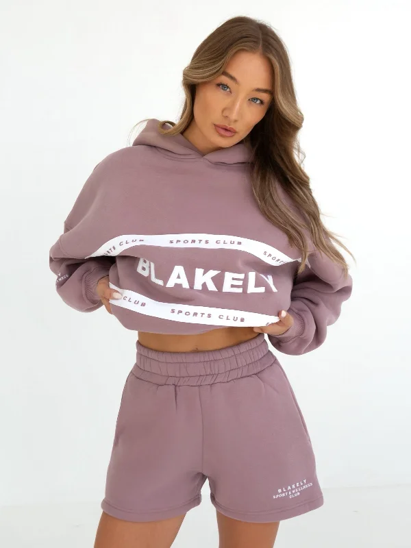 Elegant And Charming Serena Oversized Hoodie - Dusty Pink