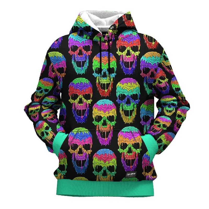 Fresh And Simple Liquid Skull Hoodie