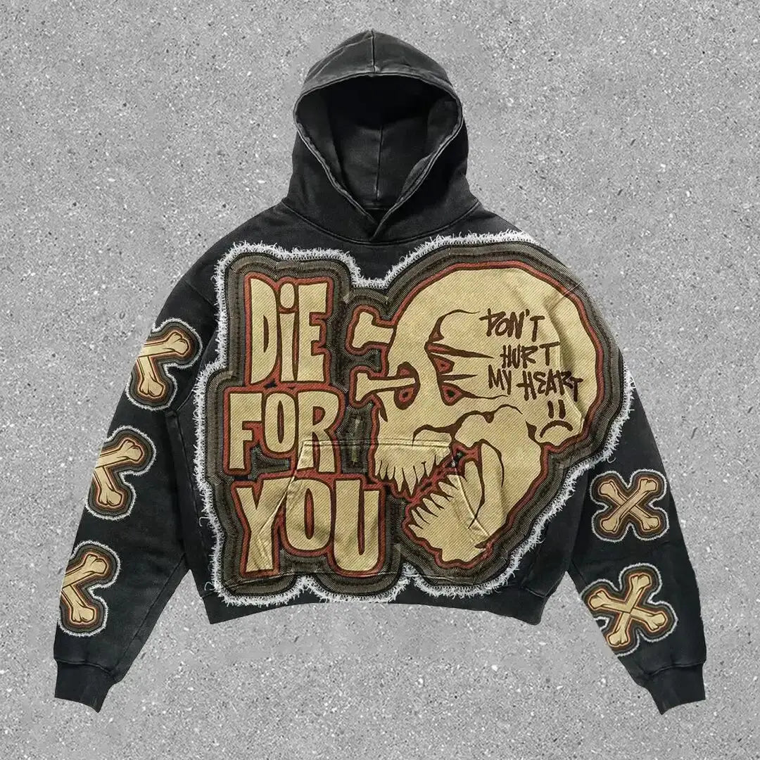 College Style 2024 New Fashion Skull Print Hoodies Women Graphic Y2k Top Oversized Zip Up Hoodie Couples American Streetwear Goth Women Cloth College Style 2024 New Fashion Skull Print Hoodies Women Graphic Y2k Top Oversized Zip Up Hoodie Couples American Streetwear Goth Women Cloth