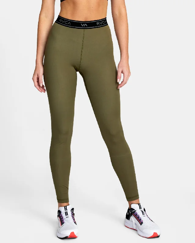 Spring Fashion Base Workout Leggings - Olive