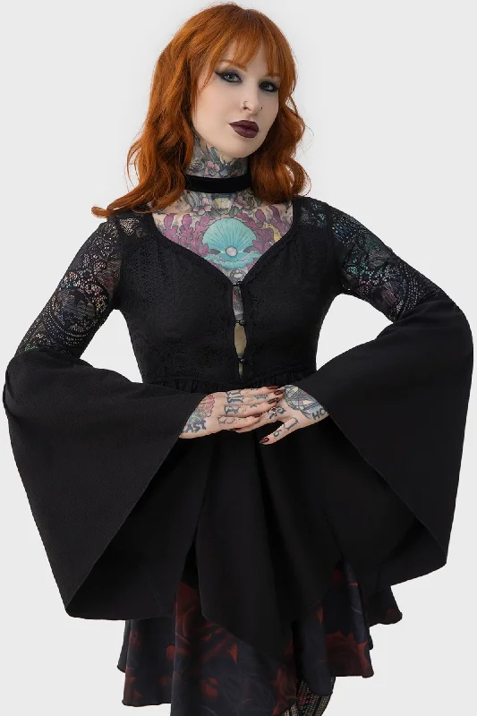 European And American Style Sacred Coven Blouse