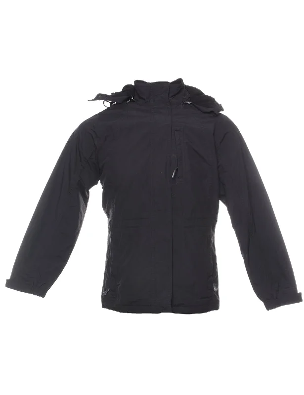 Playful Style Eddie Bauer Black Nylon Mountaineering Jacket - M
